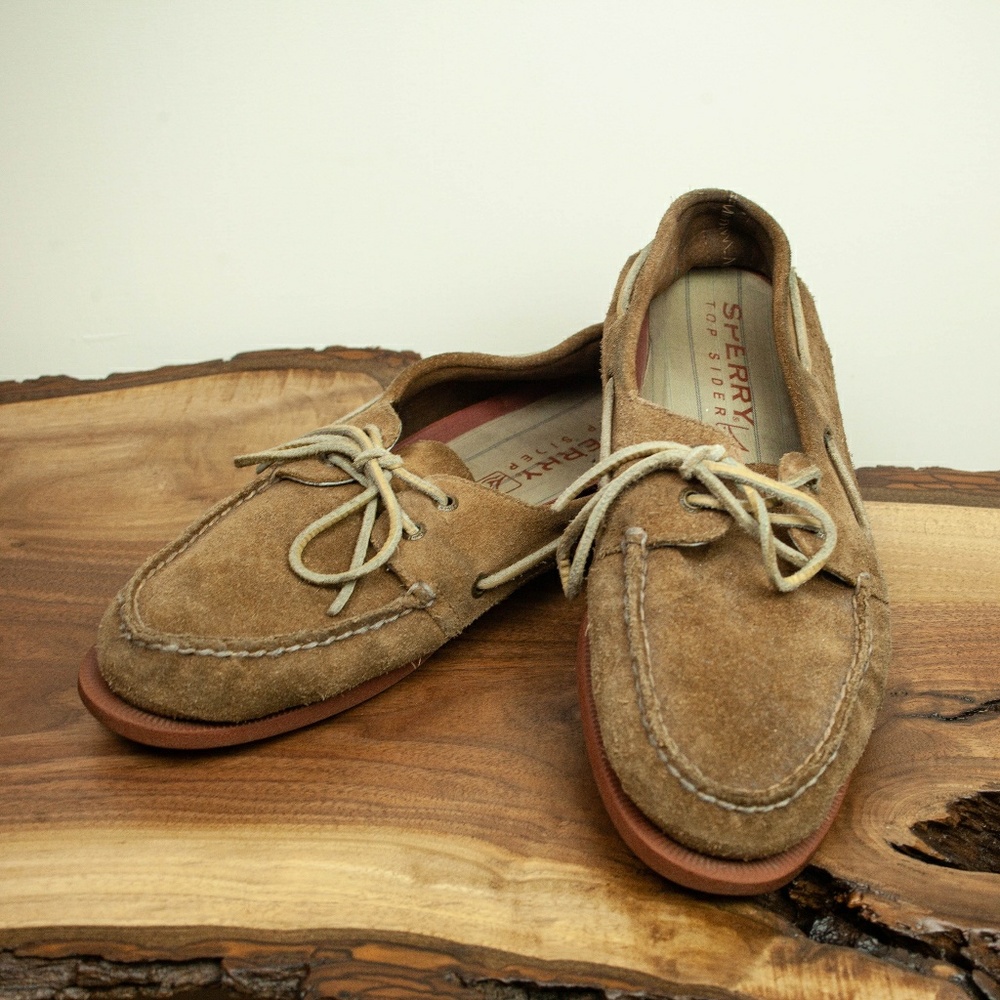 Suede Sperry Boat Shoes size 11